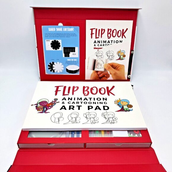 Spice Box Flip Book Animation and Cartooning Kit-New - Picture 2 of 8